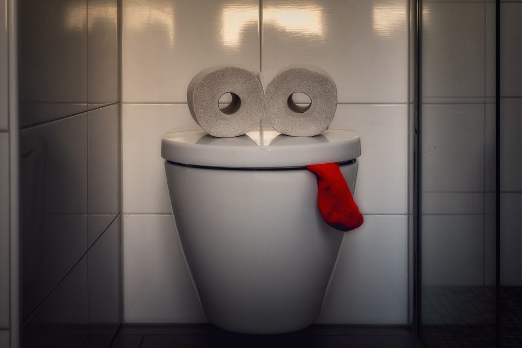 how to sit on the loo to poo