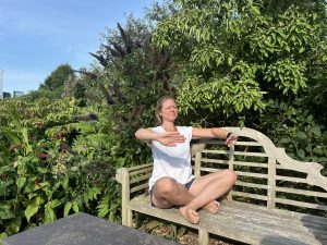 Hypopressives in the garden north Wales